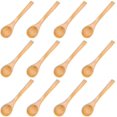 thumbnail image 1 of Mini cuchara de madera, 12 piezas de cuchara de madera de cocina, mini cuchara de madera natural, pequeñas cucharas de madera hechas a mano, para especias, sal, café, té, azúcar, mermelada,, 1 of 4