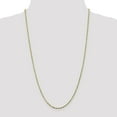 thumbnail image 2 of 10K Yellow Gold 1.8mm Diamond Cut Extra-Lite Rope Chain 16 Inch, 2 of 6