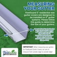 thumbnail image 5 of FlowGuard Gutter Guards 30-Year 5" Residential Gutter Cover System - Matte - 102 Feet, 5 of 8