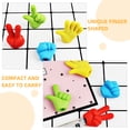 thumbnail image 4 of 36 borradores de lápiz con forma de piedra, papel o tijera, para niños, estudiantes y profesores, 4 of 7