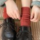thumbnail image 2 of par de calcetines de mujer de tubo medio sin olor, estilo japonés, color sólido, alta elasticidad, antideslizantes, transpirables, suaves, absorbentes del sudor, antiencogimiento, calcetines, 2 of 8