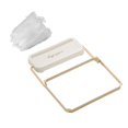 thumbnail image 2 of 50 Uds colador de fregadero moderno bolsa de malla de Metal con colgador bolsa de basura de cocina bandeja estante filtro de fregadero bolsa de malla blanco Sunnimix fregadero de malla, 2 of 7