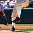 thumbnail image 4 of 3 Pairs Unisex Baseball/Softball Socks Youth Adult Over-the-Calf Knee High Socks, White, 4 of 8