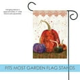 thumbnail image 5 of Toland Home Garden Gorgeous Gourds Pumpkin Fall Flag Double Sided 12x18 Inch, 5 of 5