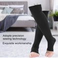 thumbnail image 2 of Bas de Compression, L/TG (Noir) 1 Chaussettes de Compression Zippées pour Hommes et Femmes Chaussettes de Compression pour Varices, Dème, 2 of 5