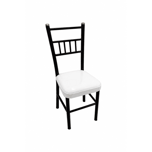 Silla Para Comedor Moderna De Metal Tubular Reforzada Resistente