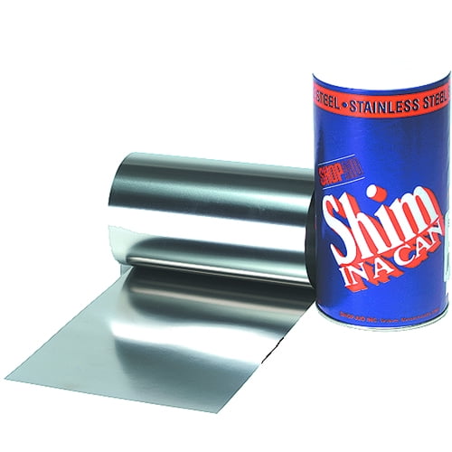 ShimInACan 10012 Stainless Steel 304 Shim Stock Roll ASTM A666 0.012