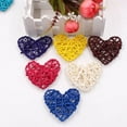 thumbnail image 5 of Zhaomeidaxi Decorative Heart Shape Balls for Bowl Centerpiece, 10PCS Rattan Balls Wicker Balls Decorative Twig Orbs Spheres Bowl Fillers Vase Fillers Home Decor，Multicolor, 5 of 9