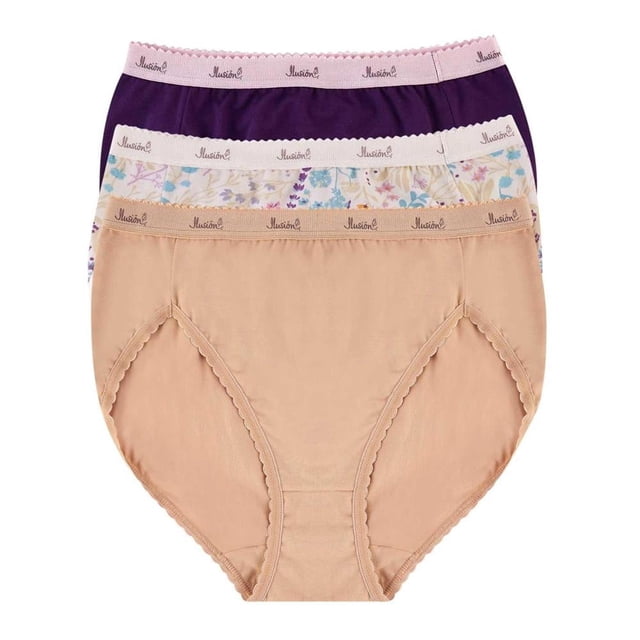 Paquete de 3 Pantys Ilusión T G Blanco