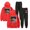 red, variant on Oscar Maydon Tour 2025 Hoodie Pants Sets Merch Men/Women Sweatshirt Pants Two Piece Set Fashion Streetwear