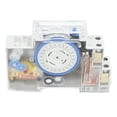 thumbnail image 4 of Time Switch Transparent 24h Mechanical Timer Switch with Battery for Electrical System AC 220‑240V, 4 of 14
