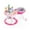 Pink, variant on Bright Starts Around We Go 2-in-1 Walk-Around Baby Activity Center & Table, Tropic Cool, Age 6 Months+