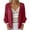 Red, variant on biudgviw Lightweight Cardigans for Women 3/4 Sleeve Flared Cuffs Lace Cover Up Fall Fashion Casual Loose Open Front Coat