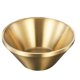 thumbnail image 1 of Lightweight Stainless Steel Noodle Bowl Ideal For Outdoor Use With Double Layer Design In Golden Color And 14x14x6.4cm Size 1Pack, 1 of 4