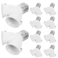 thumbnail image 2 of ColoMX 10 Uds. Divisor de casquillo de luz E27 a E27, divisor de casquillos de bombilla, adaptadores de bombilla, 2 of 7