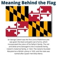 thumbnail image 2 of Allied Flag Maryland State Flag - 4 x 6 - Nylon, 2 of 2