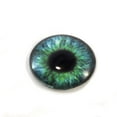 thumbnail image 3 of Teal Green Fantasy Human Glass Eyes, 3 of 8