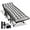 Oversized Gray, variant on NALYL Folding Camping Cots for Adults, Folding Cot with Mattress, Camping Foldable Bed, Portable Military Cot, Double Layer Oxford Strong Heavy Duty Sleeping Cots w/Carry Bag for Camp Office Trave