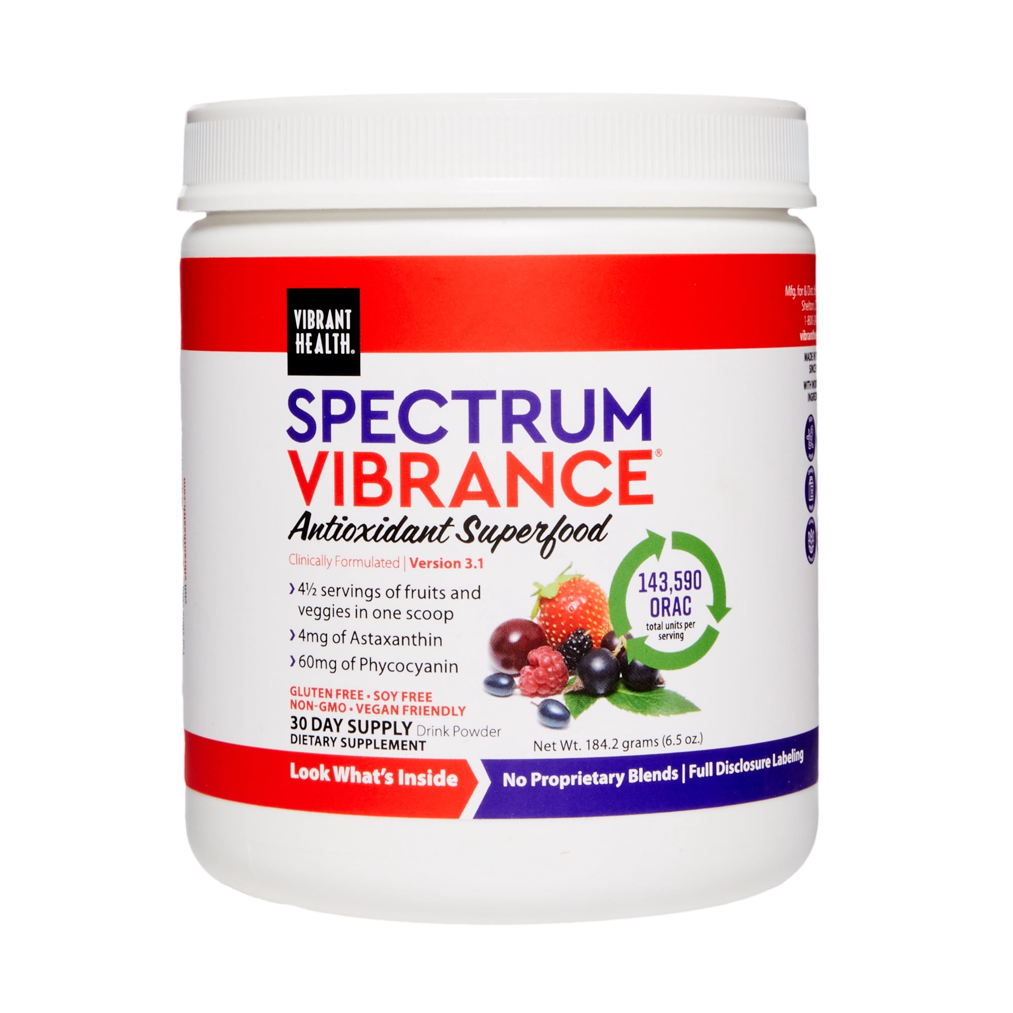 Spectrum Vibrance Superfood, 30 servings