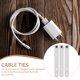 thumbnail image 3 of bridas para cables, organizador de cables de cuero, organizador de cables, calcetines para hombre, 3 of 6