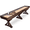 Espresso Table Only, variant on 12 FT Solid Wood Shuffleboard Table- RS4251
