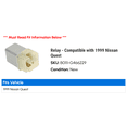 thumbnail image 2 of Relay - Compatible with 1999 Nissan Quest, 2 of 2