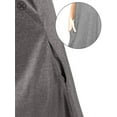 thumbnail image 5 of Luxtrada Women Sleeveless Summer Casual T Shirt Dresses Beach Cover up Plain Pleated Tank Dress With Pocket (Gray,S), 5 of 6
