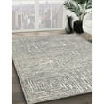 thumbnail image 2 of Ahgly Company Indoor Rectangle Mid-Century Modern Ash White Beige Solid Area Rugs, 7' x 10', 2 of 6
