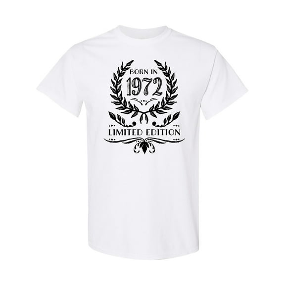 Inktastic Born in 1972 Limited Edition T-Shirt