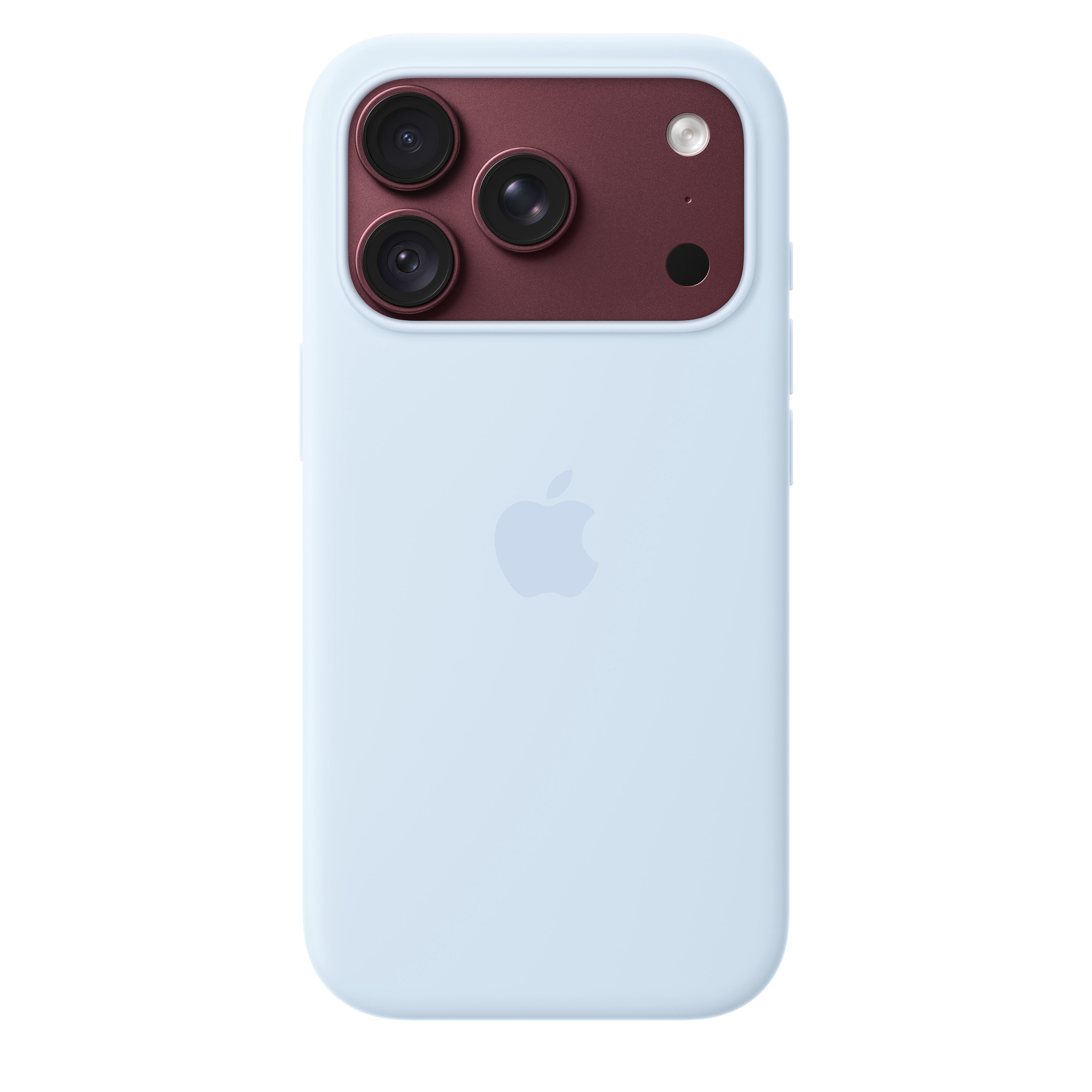 Apple iPhone 18 Pro Silicone Case with MagSafe – Crisp Blue