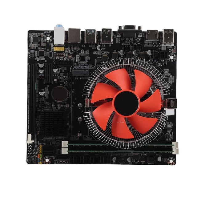 Juego De Placa Base De CPU, 4 GB Por Segundo 4 USB3.0 6 USB2.0 Juego De Placa Base De PC Fuente De Alimentación Trifásica DDR3 De Doble Canal Para Juegos