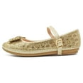thumbnail image 3 of LAVRA Girls Ballet Flats Glitter Mary Jane  Dress Shoes, 3 of 4