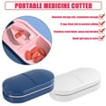 thumbnail image 2 of Wmool Pill Cutter Medicine T Holder Safe Splitter Stge Compartment 1PC, 2 of 8