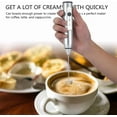thumbnail image 4 of GBB-Milk Frother, USB Rechargeable Handheld Electric Foam Maker with 2 Whisks, Mini Blender and Electric Mixer for Bulletproof Coffee, Lattes, Cappuccino, Matcha, 3 Speed Adjustable【0508】, 4 of 9