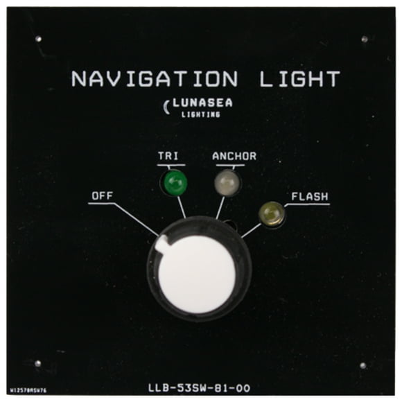 Lunasea Lighting LLB-53SW-81-00 Lunasea Tri/ancre/flash Interrupteur de Fixation