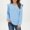 Light Blue, variant on LpwkSSA Children Kids Girls Long Sleeve Shirts Spring Fashion Round Neck Basic Tops Casual Loose Comfy Tshirt Tunic Tops (Black,11-12 Years)