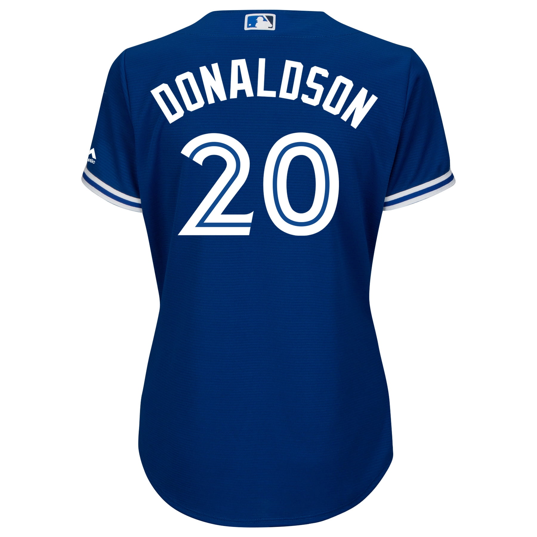 Ladies' Josh Donaldson Toronto Blue Jays Cool Base Replica Away