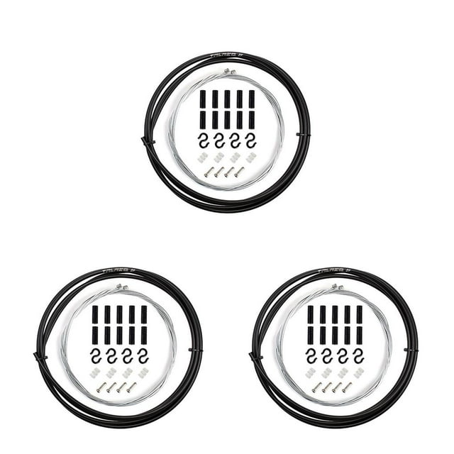 Guardoinrt Cable Kit Universal Mountain Bikes Braking Cycling Parts Accessory Bicycles Fitting Replacement Shift Durable Repairing 3Set