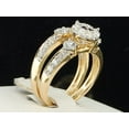 thumbnail image 6 of Ladies 14K Yellow Gold Diamond Engagement Ring Wedding Band Bridal Set 1.50 Ct., 6 of 8