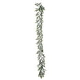 thumbnail image 2 of Hvmvliv Christmas Garland 61.02in Simulated Christmas Rattan Soft Green Norfolk Pine Needles Leaf Door Wall Window Hanging Home Fireplace Decoration Green, 2 of 5