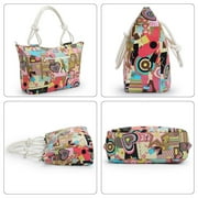 Gustave Tote Bags for Womens Large Capacity Canvas Handbags Fashion Beach Bag Travel Shopping Purse with Zipper