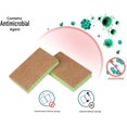 thumbnail image 5 of Natural Plant-Based Scrub Sponge by Scrub-It, Non-Scratch, Biodegradable Scrubbing Sponges with a Tough Anti-Bacterial Scouring Pad for Kitchen and Bathroom– 24 Pack…, 5 of 7