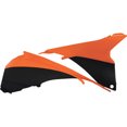 thumbnail image 1 of Acerbis Air Box Covers Black/Orange for KTM 450 XC-F 2013-2015, 1 of 1