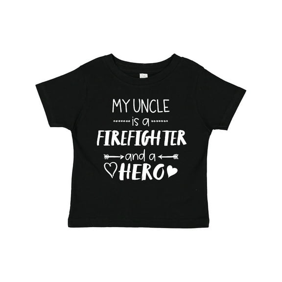 Inktastic My Uncle is a Firefighter and a Hero Boys or Girls Toddler T-Shirt