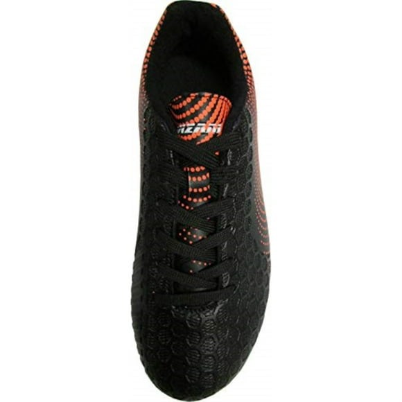 Vizari Vizari Chaussures de Foot Furtives (9.5 M US Petit Enfant, Noir/orange)