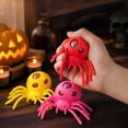 thumbnail image 5 of Spider Grape Ball Halloween Dumpling Squishy Soft Squeeze Mystery Squishy with Slow Rising Squishy Texture and Fidget Sensory Squeeze Toys for Desk Entertainment, Novelty Toy, 5 of 7