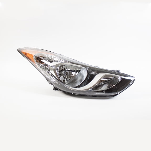 KAI New CAPA Certified Standard Replacement Passenger Side Headlight Assembly, Fits 2011-2013 Hyundai Elantra Sedan