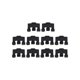 thumbnail image 4 of 10 Pcs Sheet Buffer Silicone Air Fryer Brand New Rubber Bumpers Silica Gel, 4 of 11