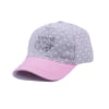 thumbnail image 2 of Bienzoe Girl's Cotton Heart Printed Baseball Adjustable Cap Sun Visors Flat Hat, 2 of 4