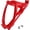 red, variant on ZONKIE Lightweight Plastic Bike Water Bottle Cage, Road Mountain Electric Bikes Compatible